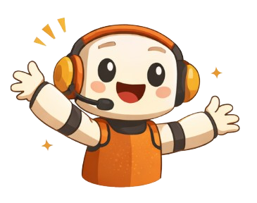 Mascotte Vouch accueillante